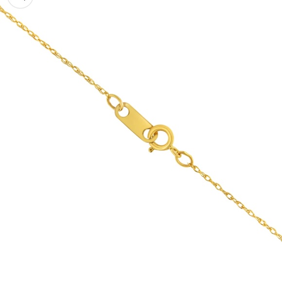 Haus of Brilliance Solid 10K Yellow Gold 0.5mm Rope Chain Necklace 20\